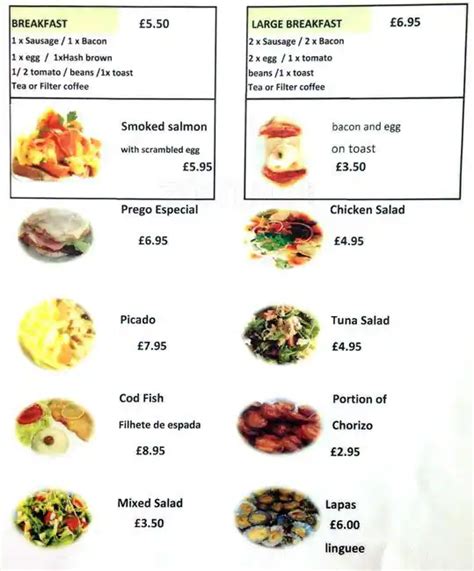 Madeira Beach Cafe Menu, Menu for Madeira Beach Cafe, New Malden, London - Zomato UK