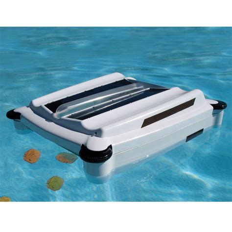 The First Solar Powered Robotic Pool Skimmer - Hammacher Schlemmer