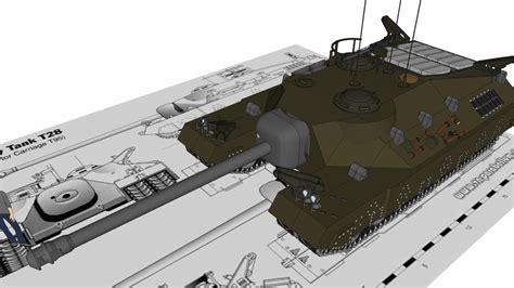 T95 super heavy tank | 3D Warehouse