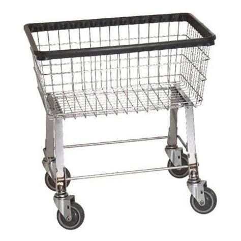 Economy Wire Frame Metal Laundry Cart (With images) | Laundry cart ...