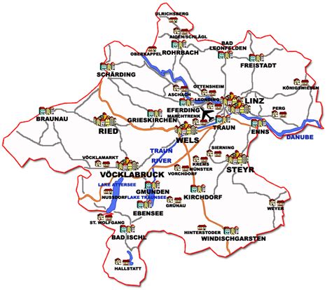 Austria Tourist Map - Austria • mappery