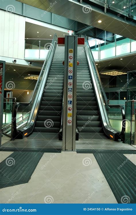 Escalator stock photo. Image of moving, ascend, path, elevate - 2454150