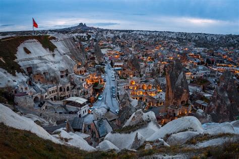 Premium Photo | Landscape of goreme sunset view point