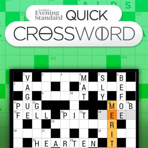 Quick Crossword - The Evening Standard