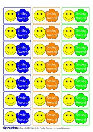 Printable Primary School Award Stickers KS1 & KS2 - SparkleBox