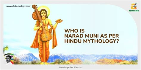 Who is Narad Muni as per Hindu Mythology? - Blog