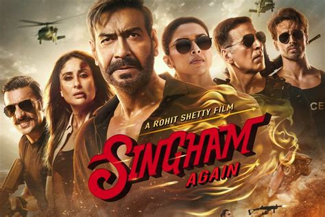 Singham Again Star Cast Fees Unveiled: Ajay Devgn earns 6 times higher ...