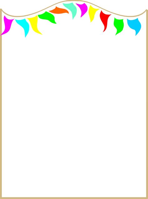 Clipart rainbow borders, Clipart rainbow borders Transparent FREE for ...