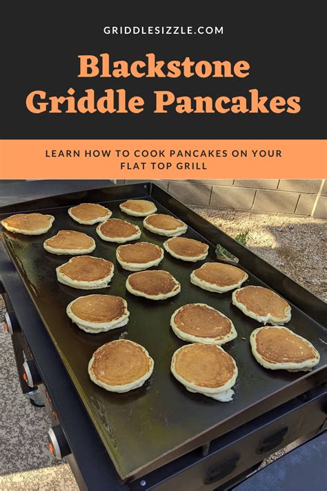 Blackstone Griddle Pancakes | How to cook pancakes, Griddle recipes, Griddles