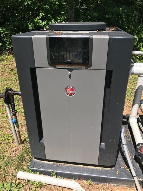 I have a Rheem gas pool heater that is two years old. When I turn it on it says "Sensor Open ...