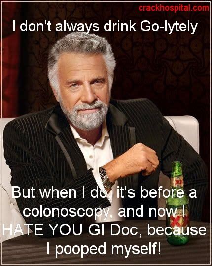 Funny colonoscopy Memes