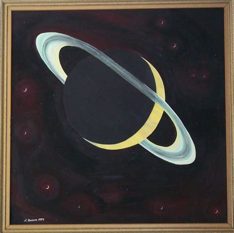 Saturn Painting at PaintingValley.com | Explore collection of Saturn ...