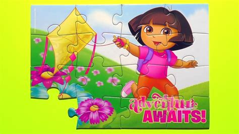 Dora the Explorer Puzzle Games Toys Learning Activities Rompecabezas ...