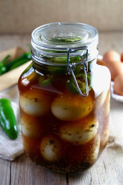 Spicy Pickled Eggs Recipe