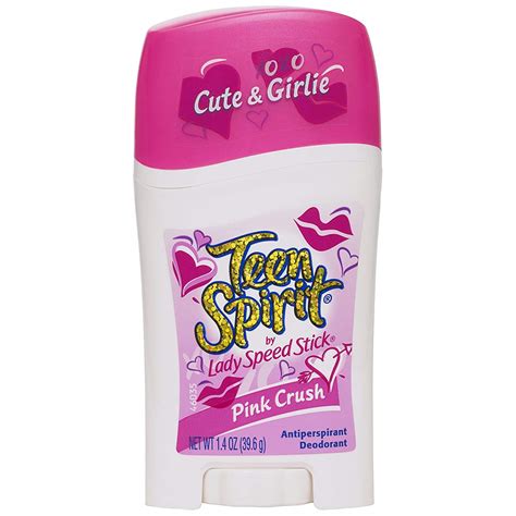 Teen Spirit Antiperspirant Deodorant, Pink Crush, 1.4 Oz : Amazon.in: Beauty