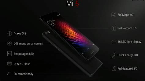 Xiaomi Mi5 Announced