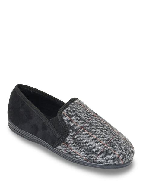 Mens Royston Wide-Fit Slipper | Chums