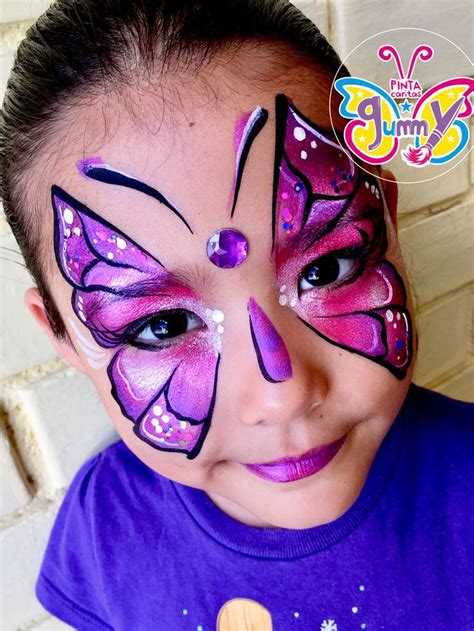 Pink butterfly | Maquillaje de fantasia infantil, Maquillaje para niñas, Tutoriales de pintura ...