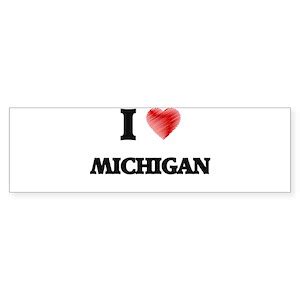 Michigan Bumper Stickers - CafePress