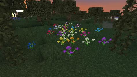 🌈Colourful Orchids💐 Minecraft Texture Pack