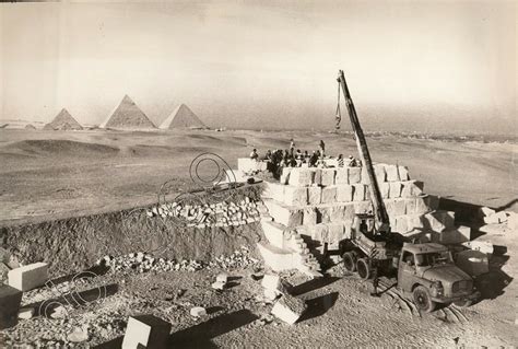 1978: Japanese Researchers Trying to Find How the Pyramids Were ...