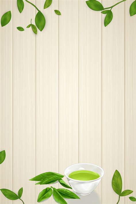 Green Simple Fresh Tea Advertising Background Wallpaper Image For Free Download - Pngtree | Tea ...