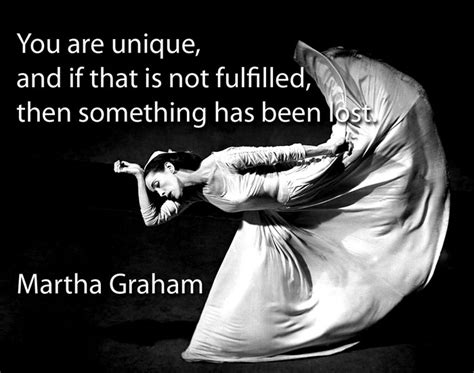 Photo quotes: Martha Graham on individuality