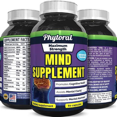 Natures Craft Mind & Memory Matrix Brain Supplement Boost Focus + Concentration - Other Vitamins ...