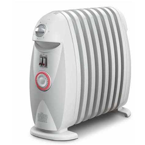 DeLonghi Safeheat 1200W Portable Oil-Filled Radiator | Wayfair