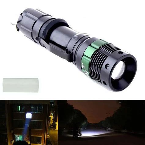 Hot Sell 2000 Lumen Zoomable CREE XM L Q5 LED flashlight waterproof lamp 18650 lanternas for ...