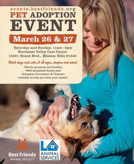 Best Friends Pet Adoption event March 26-27 - Endre Barath | Endre Barath