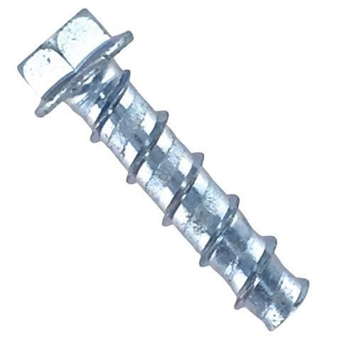 Hillman Fasteners 372223 Screw-Bolt+ Concrete Screw Anchors, Zinc Plated - Walmart.com - Walmart.com