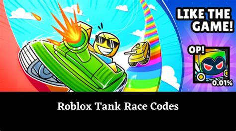 Tank Race Codes Wiki for November 2024 - MrGuider