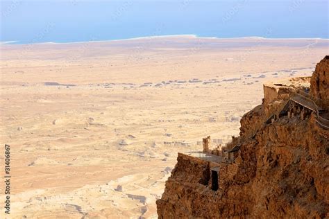 Masada in ISRAEL/UNESCO World Heritage Stock Photo | Adobe Stock