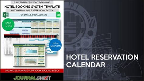 Hotel Reservation Management Spreadsheet Slides | PPT