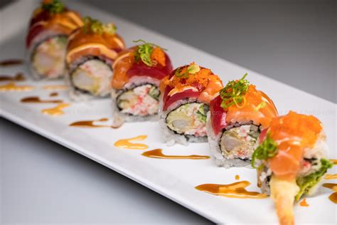 Sushi Rolls | Restaurant Food Photography – Holt Photographic