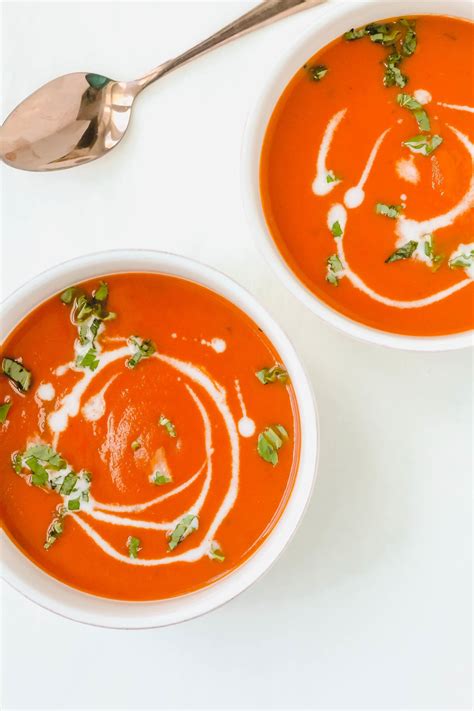 This Classic Creamy Tomato Soup is full of flavor and the perfect soup ...