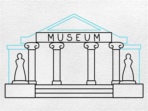 How to Draw a Museum - HelloArtsy