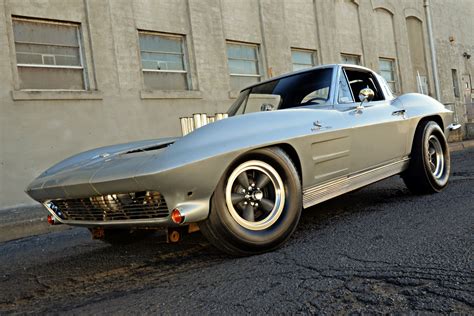 Vintage 1963 Chevrolet Corvette Split-Window Coupe Racecar - Hot Rod ...