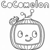 Yoyo Coloring Pages Cocomelon My First & Activity Book 24 sketch template