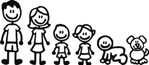 Stick Family - My Family Stick Figures, HD Png Download in 2022 | Stick figure family, Stick ...