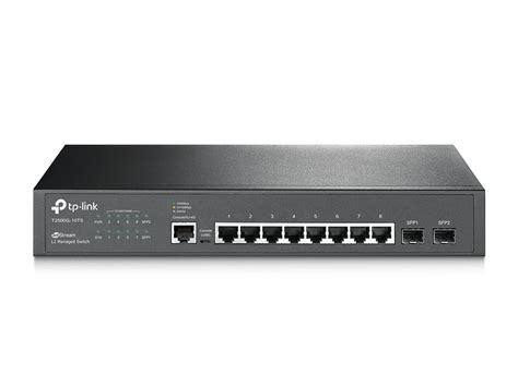 T2500G-10TS (TL-SG3210) | JetStream 8-Port Gigabit L2 Managed Switch with 2 SFP Slots | TP Link ...