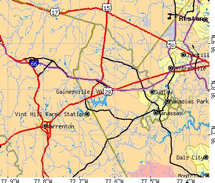 Gainesville, Virginia (VA 20137, 20155) profile: population, maps, real estate, averages, homes ...