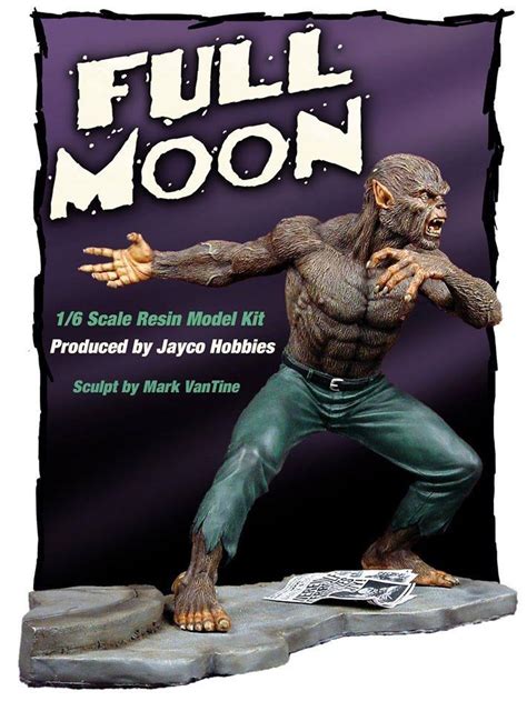 Werewolf by Night resin model kit set 1/6 scale full moon JACK RUSSELL | #1915273786