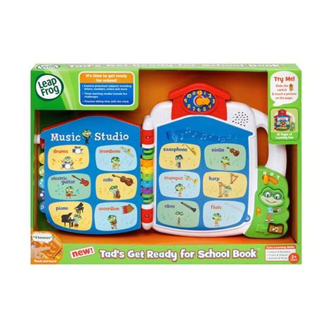 LeapFrog Tad's Get Ready for School Book