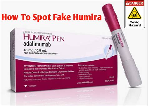 How to Spot a Fake Humira Pen - Public Health