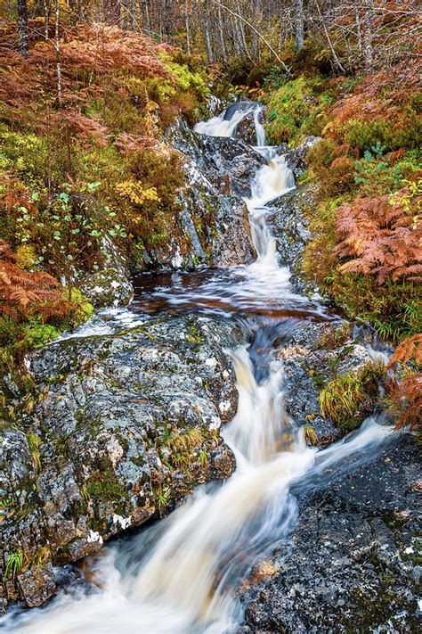 Glen Affric Waterfall Photograph by John Frid