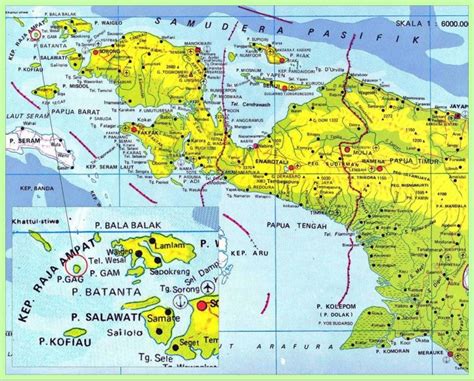 √ PETA PAPUA dan Kondisi Geografisnya (Lengkap) - Sindunesia