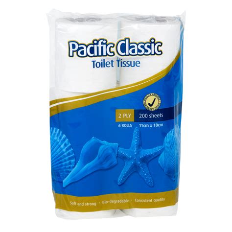 Pacific Classic Toilet Roll 2-Ply 200 Sheets – Pacific Hygiene