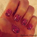Glitter acrylic nails. | Stephanie M.'s (kennedy) Photo | Beautylish